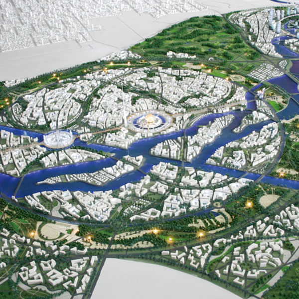 互动投影沙盘制作案例