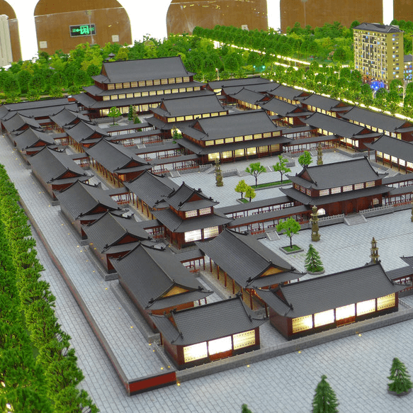 仿古建筑AG真人国际·[中国]官方网站制作厂家案例